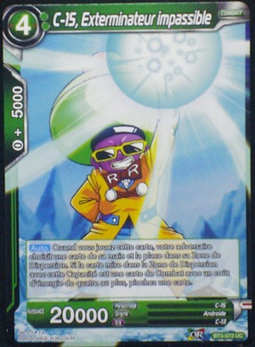 carte Dragon Ball Super Card Game Fr Part 3 BT3-073UC C-15, Exterminateur impassible bandai 2018