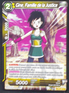carte Dragon Ball Super Card Game Fr Part 3 BT3-087C Gine, Famille de la Justice bandai 2018