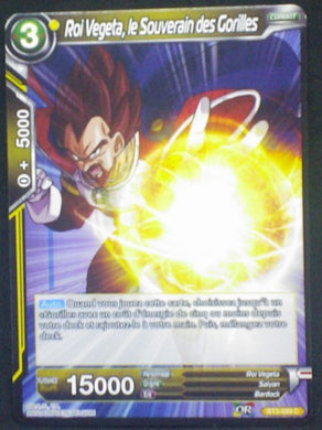 carte Dragon Ball Super Card Game Fr Part 3 BT3-093C Roi Vegeta, le Souverain des Gorilles bandai 2018
