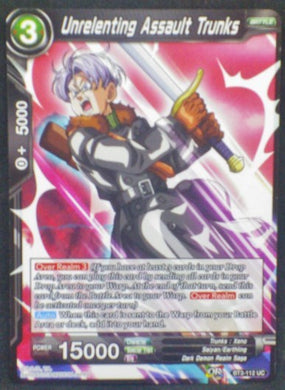 carte Dragon Ball Super Card Game Us Part 3 BT3-112 UC (us) Unrelenting Assualt Trunks bandai 2018