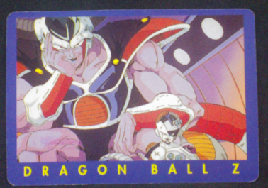 carte dragon ball z panini serie 1 n°64 1995
