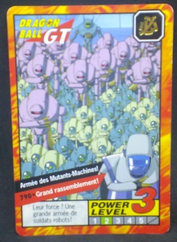 trading card game jcc carte dragon ball gt Carddass Le Grand Combat Part 8 n°790 (1998) bandai dbgt cardamehdz