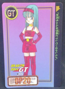 trading card game jcc carte dragon ball gt Carddass Part 26 n°29 (Total n°1029) (1996) bandai bra dbgt cardamehdz