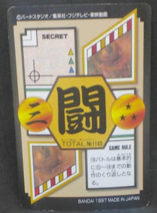 trading card game jcc carte dragon ball gt Carddass Part 29 n°145 (Total n°1145) (1997) bandai pan dbgt cardamehdz verso