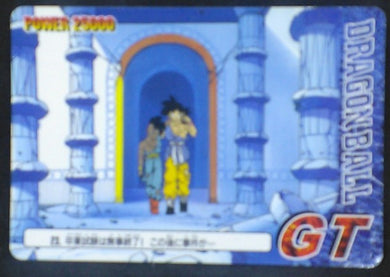 trading card game jcc carte dragon ball gt PP Card Part 30 n°23 (1996) songoku oub Amada dbgt cardamehdz