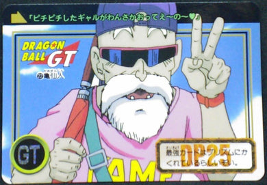 carte dragon ball gt carddass part 26 n°22 total n°1022 1996 kami sennin tortue geniale bandai 