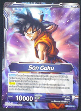 carte dragon ball super BT1-030 UC fr bandai 2018