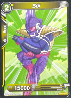 carte dragon ball super BT1-103 C fr bandai 2018 Sui - Armée de Freezer - Freezer