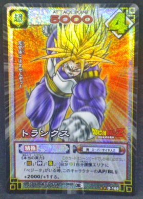 trading card game jcc carte dragon ball z Card Game Part 2 n°D-165 (2003) (Prisme version booster) trunks dbz cardamehdz