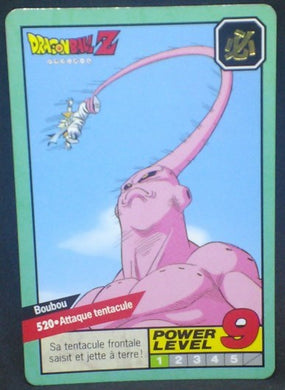 trading card game jcc carte dragon ball z Carddass Le Grand Combat Part 2 n°520 (1996) bandai majin buu vs gotenks dbz cardamehdz