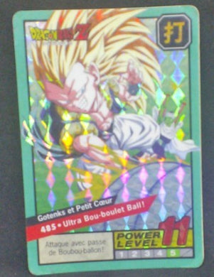 trading card game jcc carte dragon ball z Carddass Le Grand Combat Part 2 n°485 (1996) gotenks piccolo dbz fr prisme bandai cardamehdz