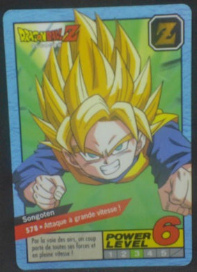 trading card game jcc carte dragon ball z Carddass Le Grand Combat Part 4 n°578 (1996) bandai songoten dbz
