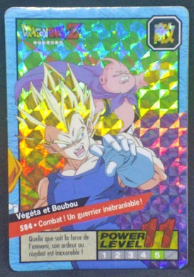 trading card game jcc carte dragon ball z Carddass Le Grand Combat Part 4 n°584 (1996) (double prisme) bandai prisme dbz cardamehdz