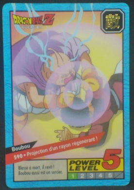 trading card game jcc carte dragon ball z Carddass Le Grand Combat Part 4 n°590 (1996) bandai boo mister satan dbz