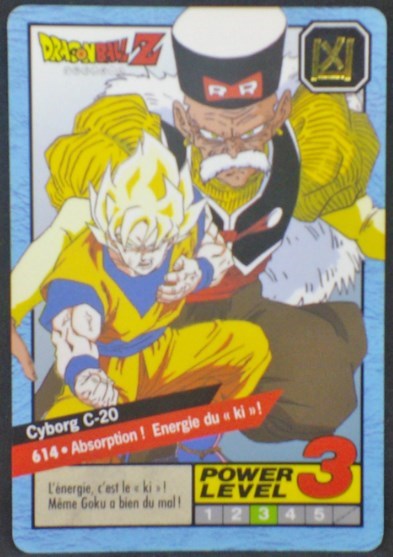 trading card game fr carte dragon ball z Carddass Le Grand Combat Part 4 n°614 (1996) Bandai Songoku c 20 Dbz Cardamehdz