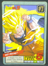 Charger l&#39;image dans la galerie, trading card game jcc carte dragon ball z Carddass Le Grand Combat Part 6 n°667 (1997) bandai songoku vs vegeta dbz cardamehdz
