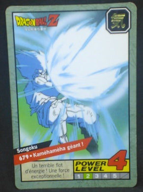 trading card game jcc carte dragon ball z Carddass Le Grand Combat Part 6 n°679 (1997) bandai songoku dbz cardamehdz