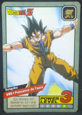 trading card game jcc carte dragon ball z Carddass Le Grand Combat Part 6 n°680 (1997) bandai songoku dbz cardamehdz