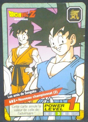 trading card game jcc carte dragon ball z Carddass Le Grand Combat Part 6 n°682 (1997) bandai songoku songoten dbz cardamehdz