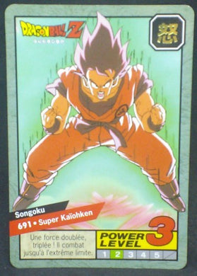 trading card game jcc carte dragon ball z Carddass Le Grand Combat Part 6 n°691 (1997) bandai songoku dbz cardamehdz