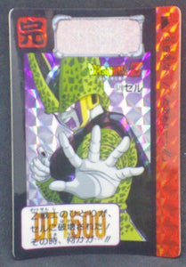 trading card game jcc carte dragon ball z Carddass Part 14 n°579 (1993) bandai cell prisme dbz cardamehdz