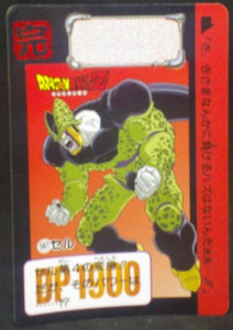 trading card game jcc carte dragon ball z Carddass Part 15 n°587 (1993) bandai cell dbz cardamehdz