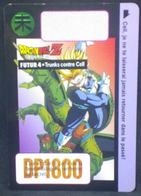trading card game jcc carte dragon ball z Carddass Part 16 Futur 4 (1995) bandai trunks vs cell dbz cardamehdz
