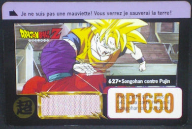trading card game jcc carte dragon ball z Carddass Part 16 n°627 (1995) bandai songohan vs bujin dbz cardamehdz