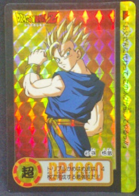 trading card game jcc carte dragon ball z Carddass Part 18 n°45 (total n°691) (1995) bandai songohan dbz prisme cardamehdz