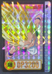 trading card game jcc carte dragon ball z Carddass Part 22 n°213 (total n°859) (1995) bandai gotenks dbz prisme cardamehdz