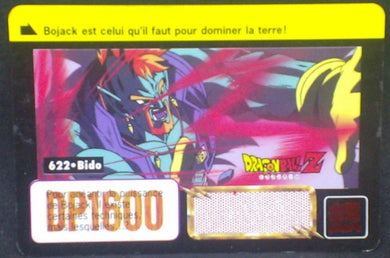 trading card game jcc carte dragon ball z Carddass fr Part 16 n°622 (1995) bandai bido dbz cardamehdz