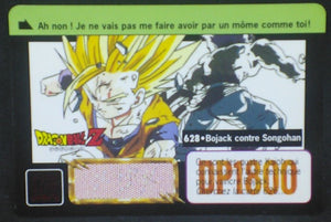 trading card game jcc carte dragon ball z Carddass fr Part 16 n°628 (1995) bandai bojack vs songohan dbz cardamehdz