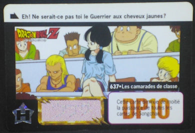 trading card game jcc carte dragon ball z Carddass fr Part 16 n°637 (1995) bandai videl dbz cardamehdz