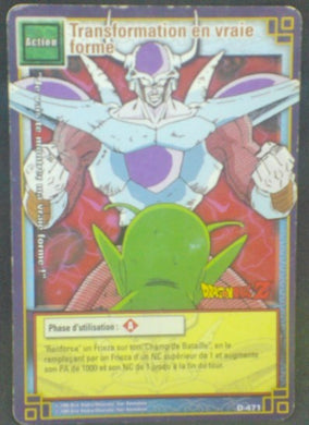 trading card game jcc carte dragon ball z Cartes à jouer et à collectionner (JCC) Part 5 D-471 bandai freiza vs piccolo 2007 dbz