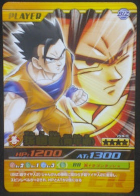tcg jcc carte dragon ball z Data Carddass Bakuretsu Impact Part 4 n°159-III (2007) bandai songohan dbz cardamehdz