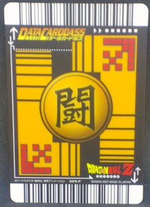 trading card game jcc carte dragon ball z Data Carddass Premium Card Part 1 silver 029-P (2007) bandai boo dbz prisme cardamehdz verso