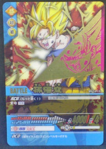 trading card game jcc carte dragon ball z Data Carddass Premium Card Part 2 Gold 017-P-II (2007) bandai songoku dbz prisme cardamehdz