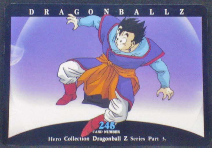 carte dragon ball z Hero Collection Part 3 n°245 amada 1995 songohan dbz