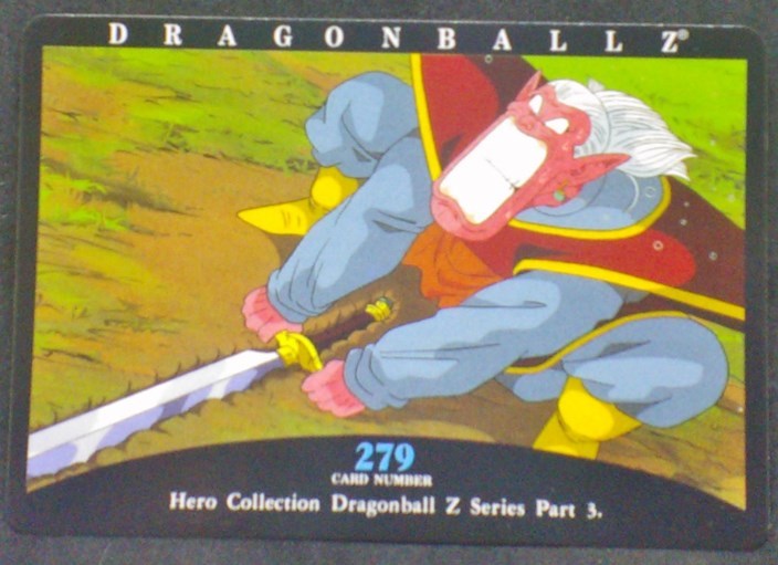 trading card game jcc carte dragon ball z Hero Collection Part 3 n°279 (2001) Amada Kiboto Dbz Cardamehdz