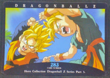 Charger l'image dans la galerie, trading card game jcc carte dragon ball z Hero Collection Part 3 n°283 (1995) Amada Songoten Trunks Dbz