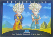 Charger l&#39;image dans la galerie, carte dragon ball z Hero Collection Part 3 n°298 (1995) Amada songten trunks dbz