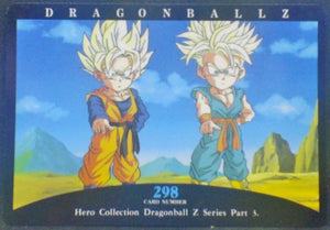 carte dragon ball z Hero Collection Part 3 n°298 (1995) Amada songten trunks dbz