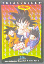 Charger l&#39;image dans la galerie, trading card game jcc carte dragon ball z Hero Collection Part 3 n°314 (2001) Amada songoku songohan songoten dbz
