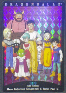 trading card game jcc carte dragon ball z Hero Collection Part 3 n°319 (2001) Amada z team dbz