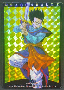 trading card game jcc carte dragon ball z Hero Collection Part 3 n°321 (1995) Amada songohan dbz cardamehdz