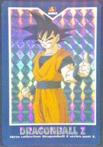 trading card game jcc carte dragon ball z Hero Collection Part 4 n°397 (1995) Amada songoku dbz
