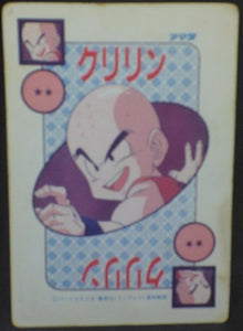 trading card game jcc carte dragon ball z PP Card Part 11 n°437 (1991) Amada Recoome Dbz