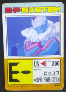 trading card game jcc carte dragon ball z PP Card Part 18 n°768 (1992) Amada piccolo dbz piccolo cardamehdz verso