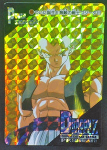 trading card game jcc carte dragon ball z PP Card Part 27 n°1220 (Prisme Hard) (1995) Amada gogeta dbz cardamehdz
