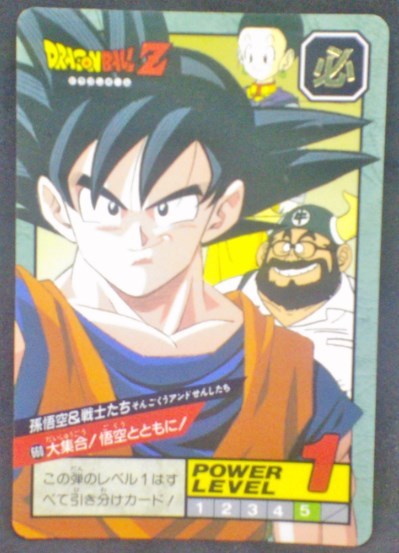carte dragon ball z Super Battle Part 15 n°660 (1995) bandai dbz songoki chichi